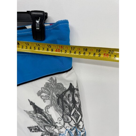 Basic Concepts Board Shorts Mens 32 13" Swim Trunks Y2K Cross - Picture 6 of 8